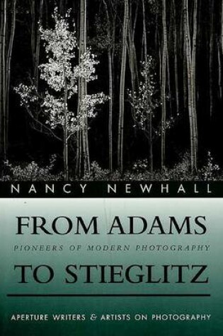 Cover of From Adams to Stieglitz