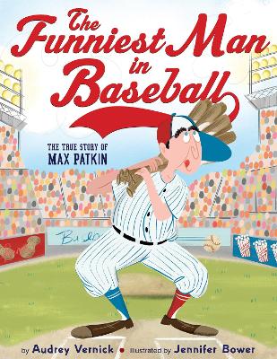 Book cover for The Funniest Man in Baseball