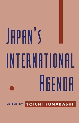 Book cover for Japan's International Agenda