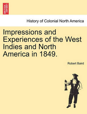 Cover of Impressions and Experiences of the West Indies and North America in 1849.