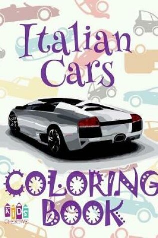 Cover of Italian Cars Coloring Book