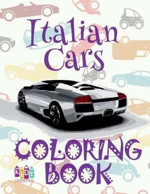 Cover of Italian Cars Coloring Book