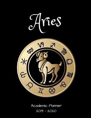 Book cover for Aries 2019 - 2020 Academic Planner