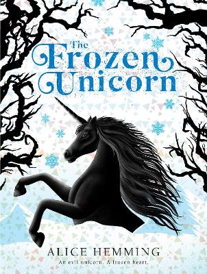 Book cover for The Frozen Unicorn