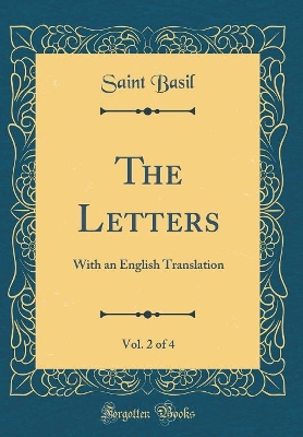 Book cover for The Letters, Vol. 2 of 4