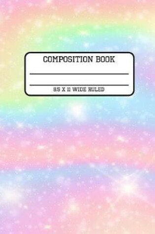 Cover of Composition Book Wide Ruled