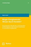Book cover for Burger-Energiewende: Wissen Durch Handeln?