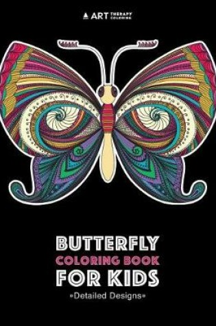 Cover of Butterfly Coloring Book For Kids