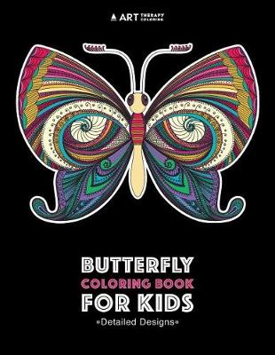 Book cover for Butterfly Coloring Book For Kids