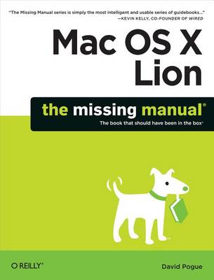 Book cover for Mac OS X Lion: The Missing Manual