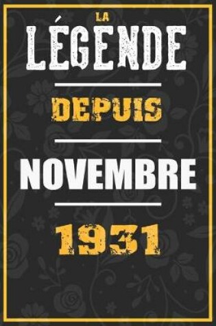 Cover of La Legende Depuis NOVEMBRE 1931