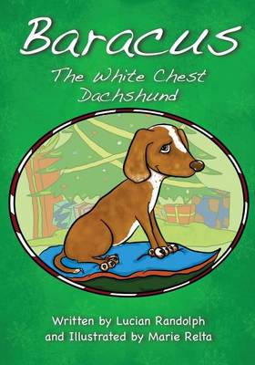 Book cover for Baracus the White-Chest Dachshund