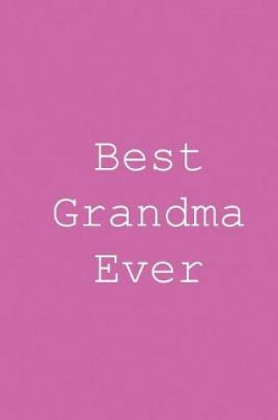 Cover of Best grandma ever