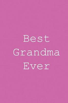 Book cover for Best grandma ever