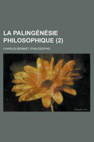 Cover of La Palingenesie Philosophique (2)