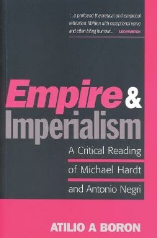 Cover of Empire and Imperialism