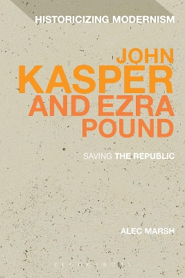 Book cover for John Kasper and Ezra Pound