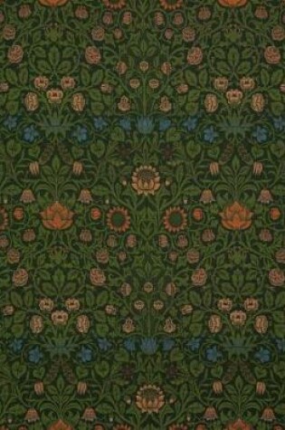 Cover of Violet and Columbine, William Morris. Ruled Journal