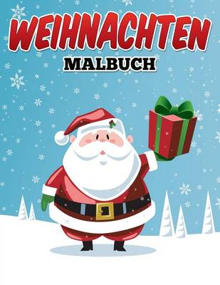 Book cover for Weihnachten-Malbuch