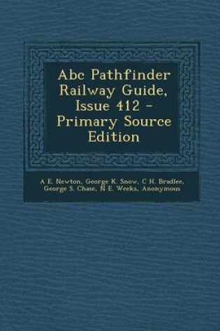 Cover of ABC Pathfinder Railway Guide, Issue 412
