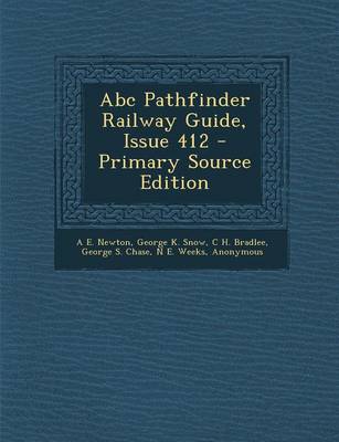 Book cover for ABC Pathfinder Railway Guide, Issue 412
