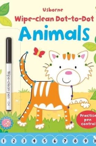 Cover of Wipe-clean Dot-to-dot Animals