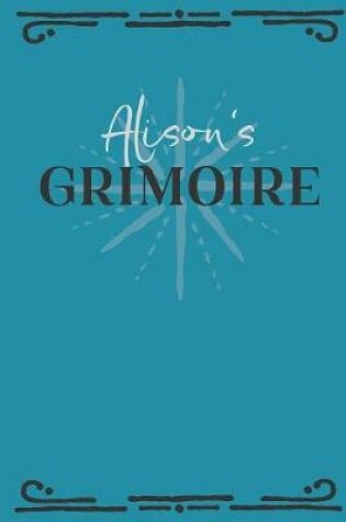 Cover of Alison's Grimoire