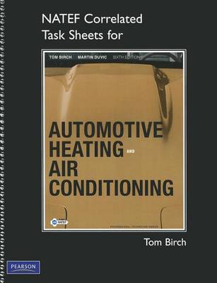 Book cover for NATEF Correlated Task Sheets for Automotive Heating and Air Conditioning