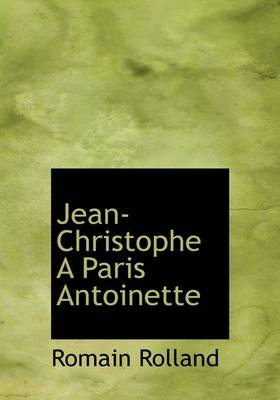 Book cover for Jean-Christophe a Paris Antoinette