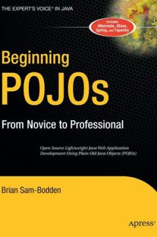 Cover of Beginning Pojos