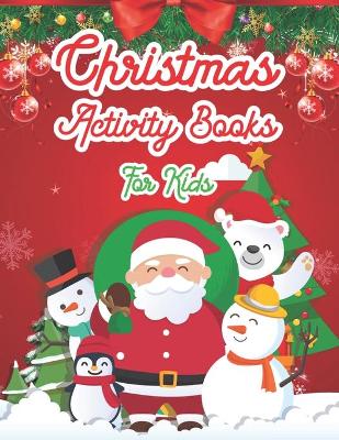 Book cover for Christmas Activity Books For Kids