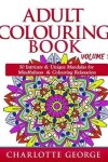 Book cover for Adult Colouring Book - Volume 9