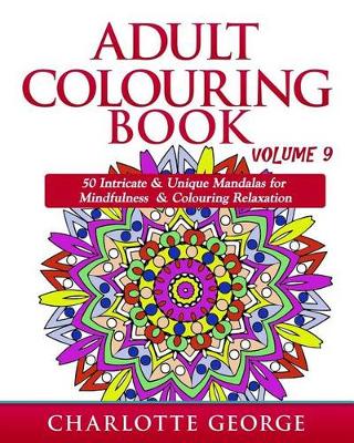 Cover of Adult Colouring Book - Volume 9