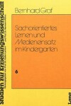 Book cover for Sachorientiertes Lernen Und Medieneinsatz Im Kindergarten