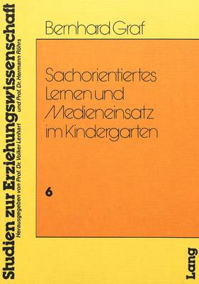 Book cover for Sachorientiertes Lernen Und Medieneinsatz Im Kindergarten