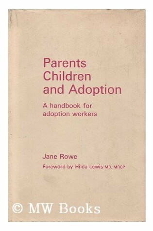 Cover of Parents, Children and Adoption
