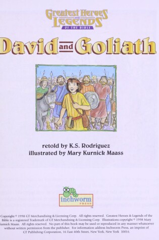 Cover of David and Goliath