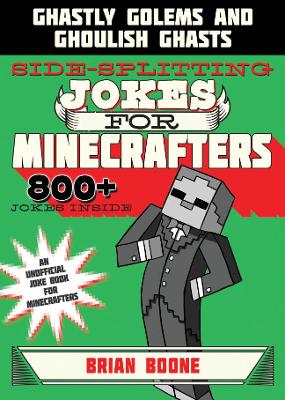 Book cover for Sidesplitting Jokes for Minecrafters