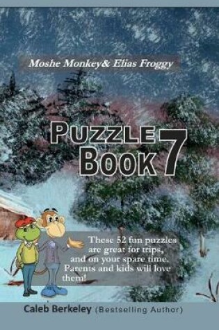 Cover of Moshe Monkey and Elias Froggy Puzzle Book 7