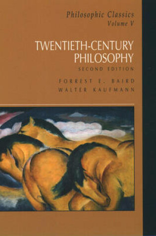 Cover of Philosophic Classics, Volume V