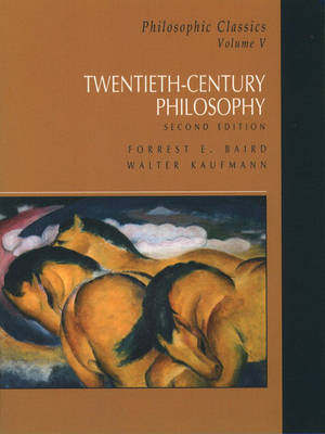 Book cover for Philosophic Classics, Volume V