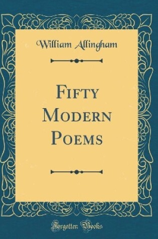 Cover of Fifty Modern Poems (Classic Reprint)