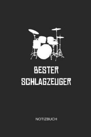 Cover of Bester Schlagzeuger Notizbuch