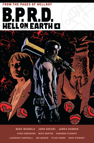 Book cover for B.P.R.D. Hell on Earth Volume 4