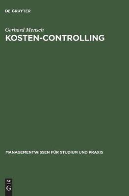 Book cover for Kosten-Controlling
