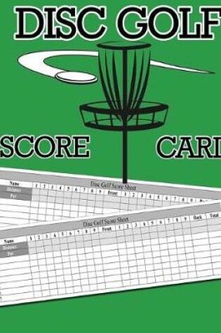 Cover of Disc Golf Score Card