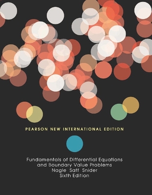 Book cover for Fundamentals of Differential Equations and Boundary Value Problems: Pearson New International Edition PDF eBook