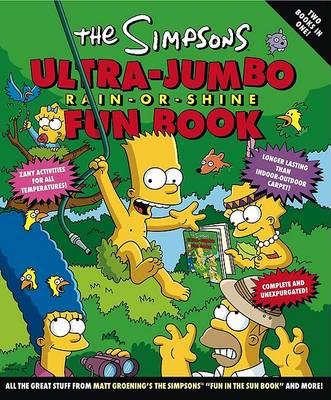 Book cover for Simpsons Ultra Jumbo Rain Or Shine