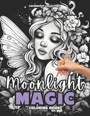 Book cover for Moonlight Magic Coloring Book