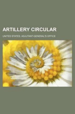 Cover of Artillery Circular
